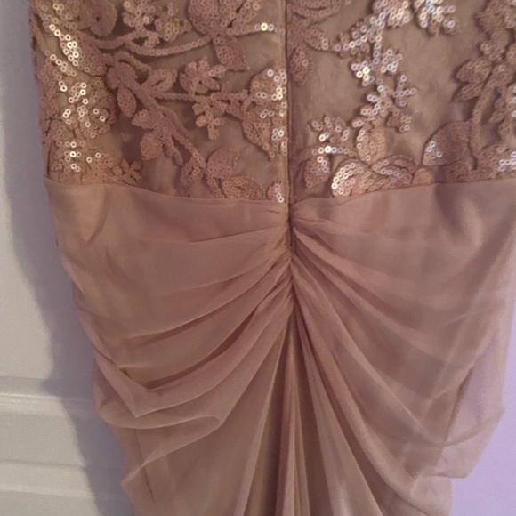 Long gown blush rosé colour. Worn for a few hours once. - Picture 1 of 5